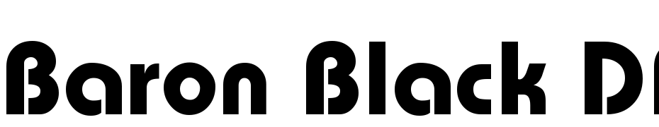 Baron Black DB Normal Font Download Free